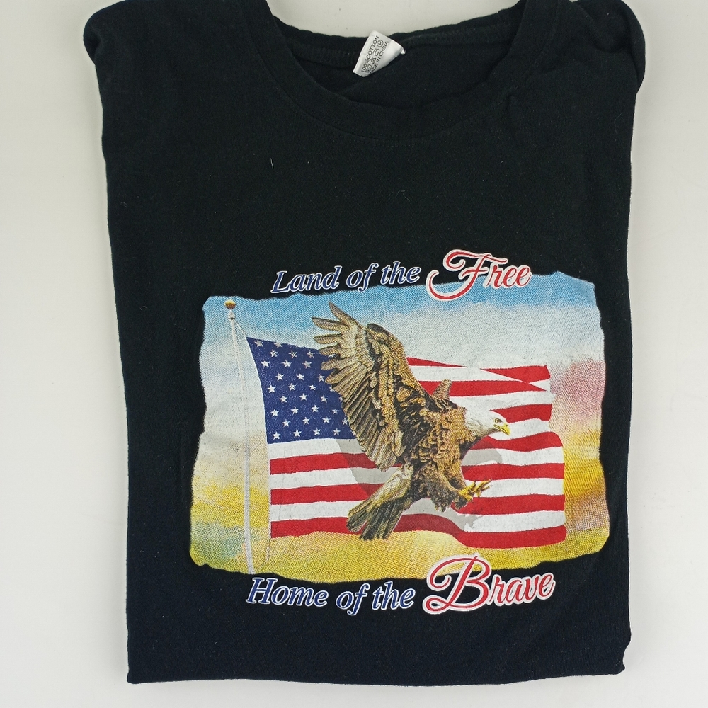 Land of the Free Home of the Brave Size Large